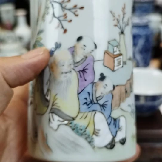 杯景德镇陶瓷艺术笔筒