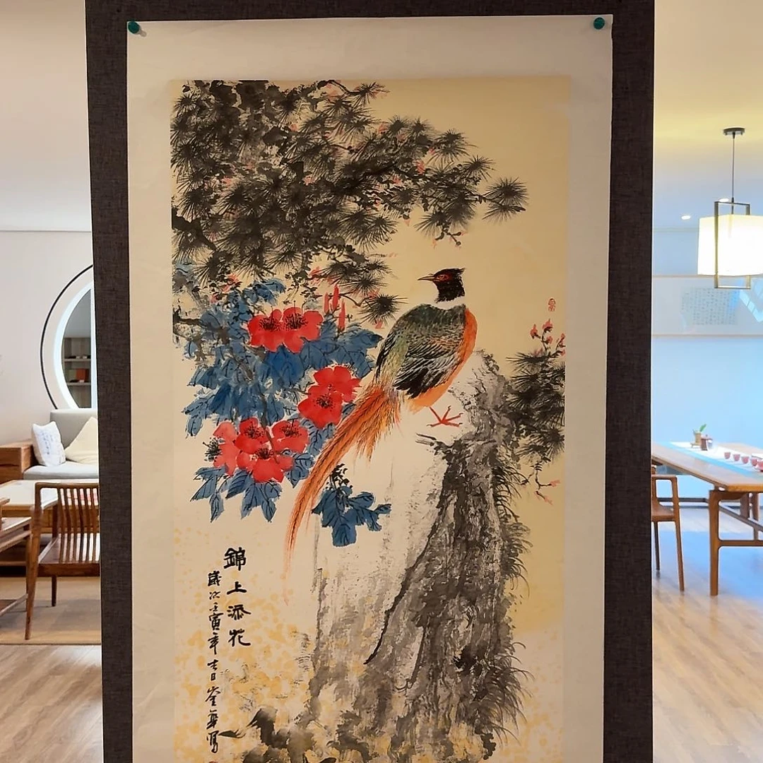 国画恽老师作品画作