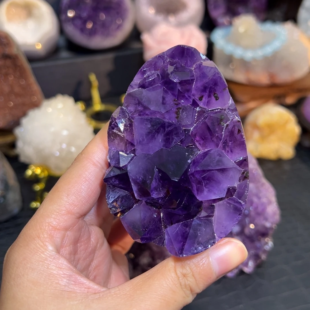 珠宝半成品水晶未镶嵌