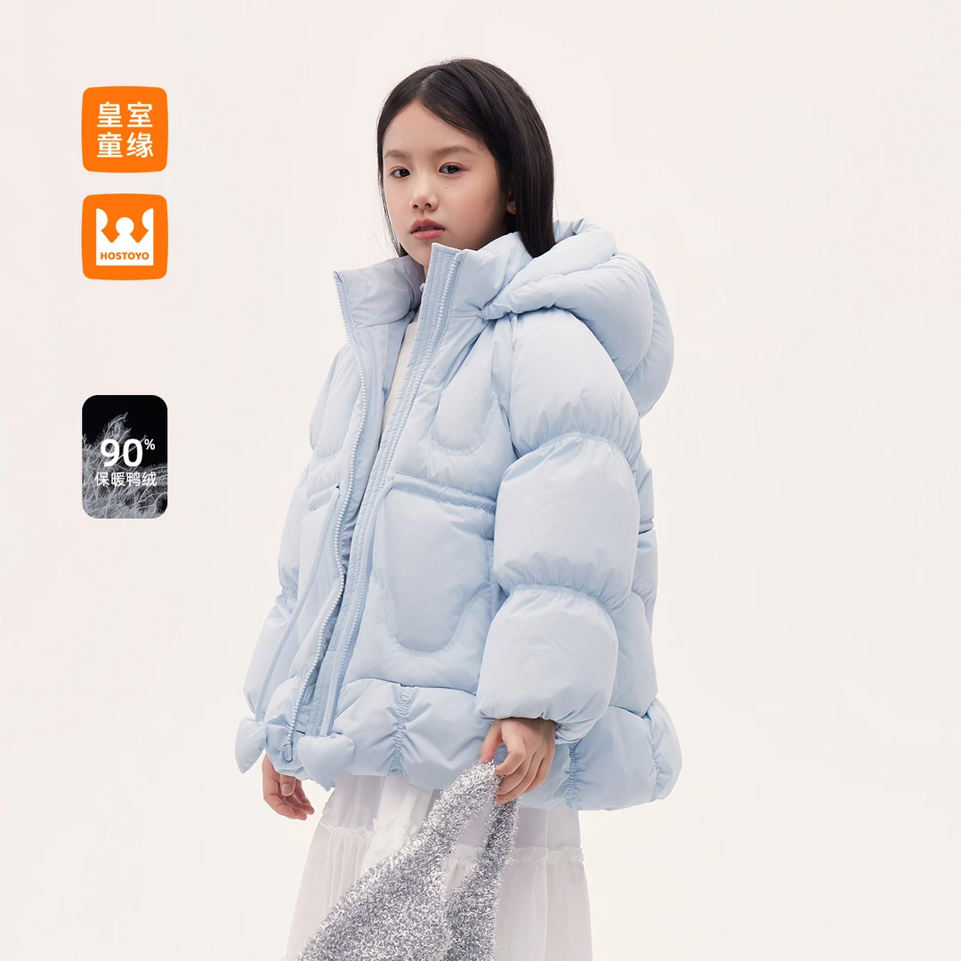冬季新款女童加厚甜美羽绒服（演出服）17830102021
