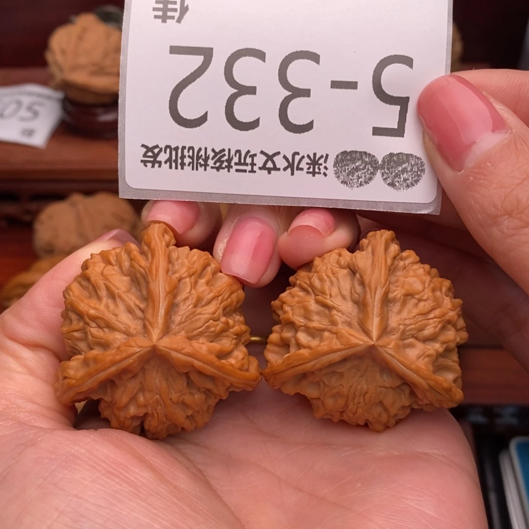 文玩核桃把件40盘山本