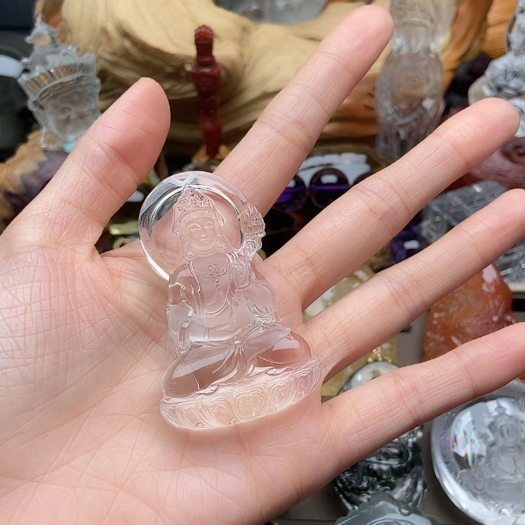 L***️颈饰未镶嵌水晶吊坠