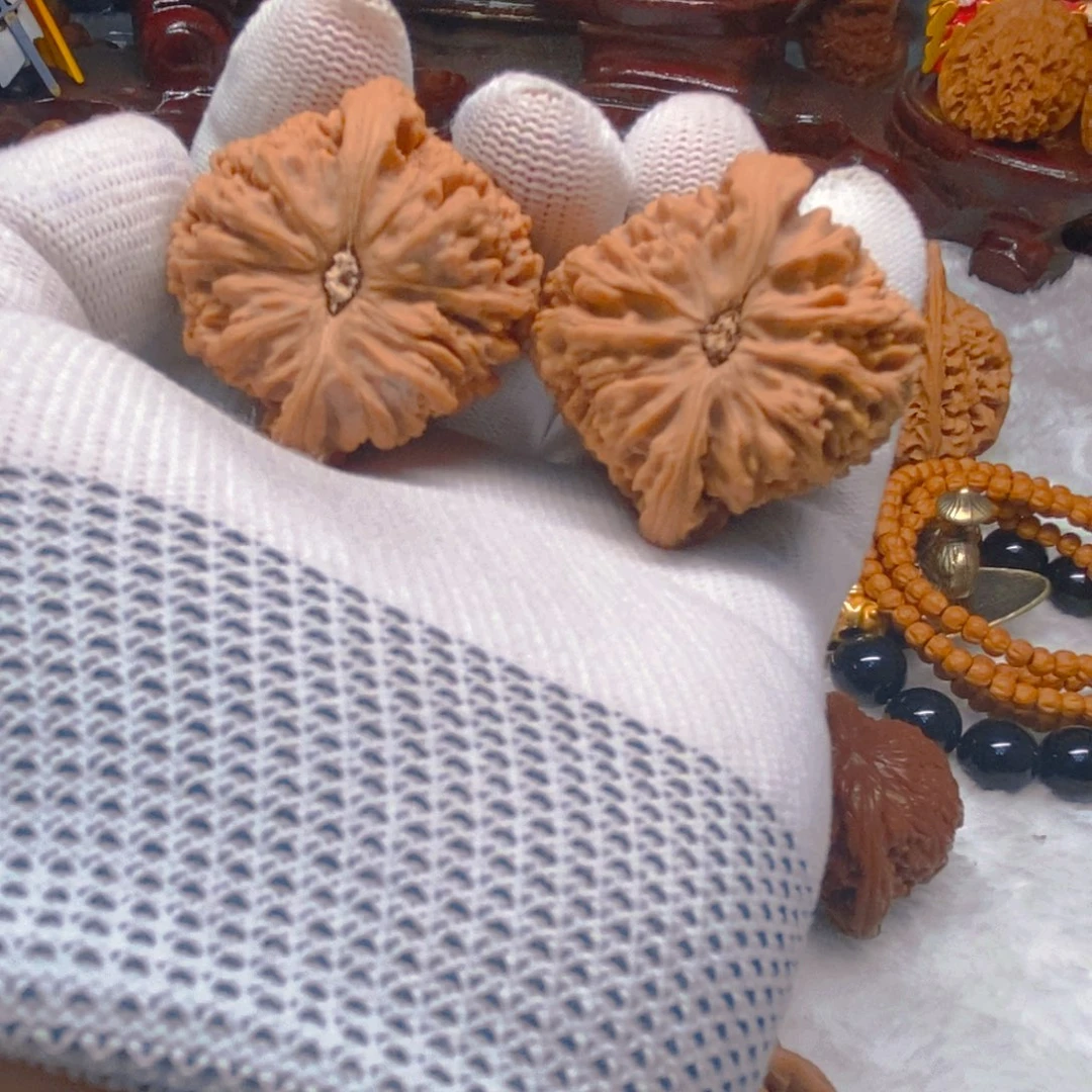 文玩核桃把件小*天残脚