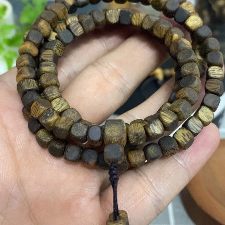 沉香手串方糖珠多圈5mm多样性发1