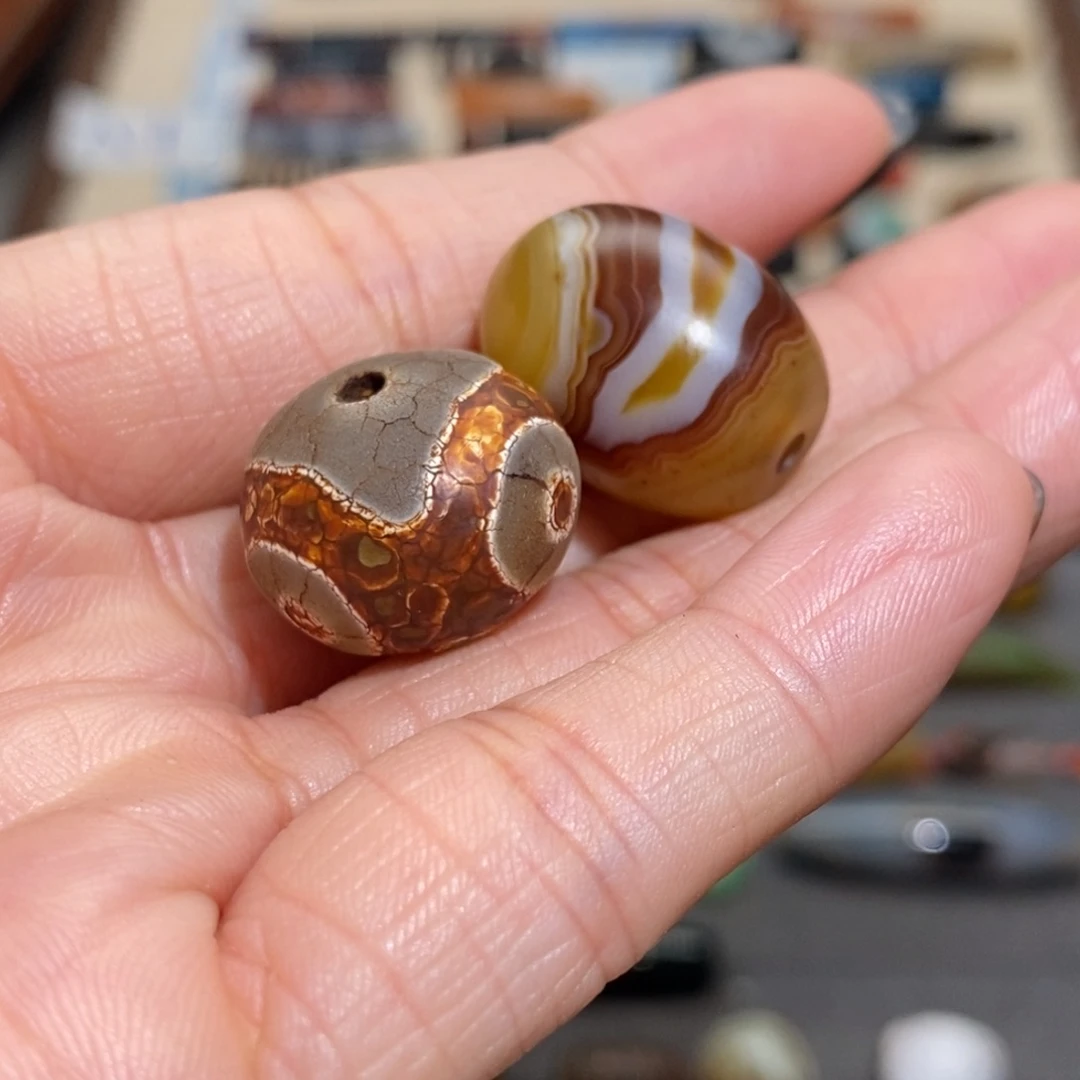 染***枫玛瑙/玉髓合金手链