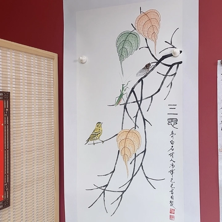 国画冯老师手绘作品