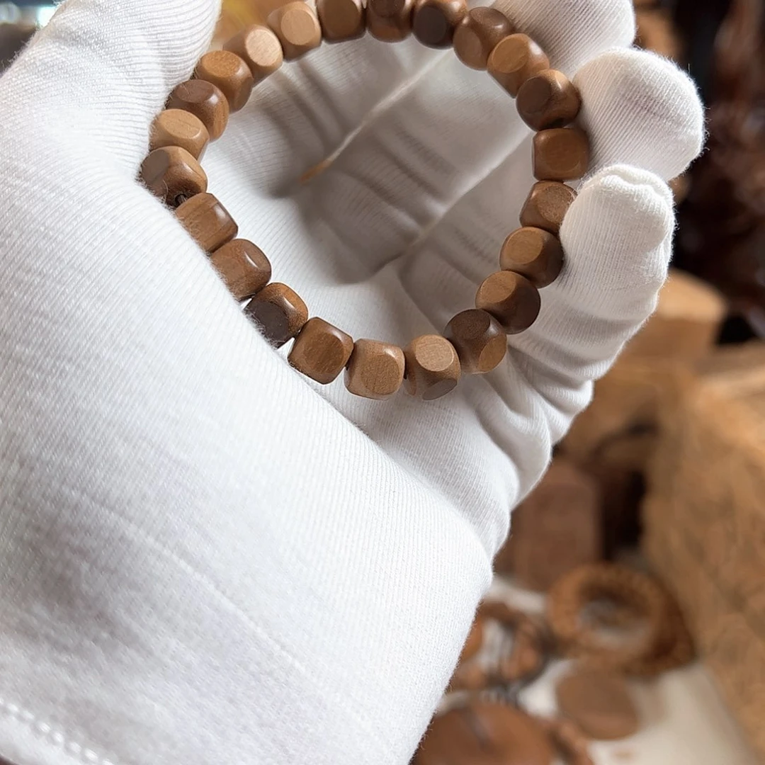 檀香木其他w*o方糖珠