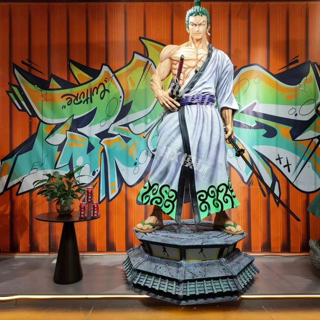 海贼王 1：1和之国索隆GK雕像手办 2米3