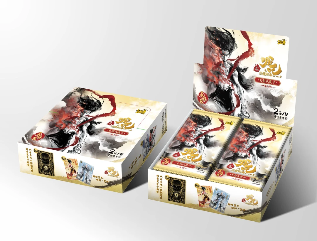 《抓猪新手礼》卡游[哪吒魔童闹海]-灵焰包(第2弹)-盲盒收藏卡牌