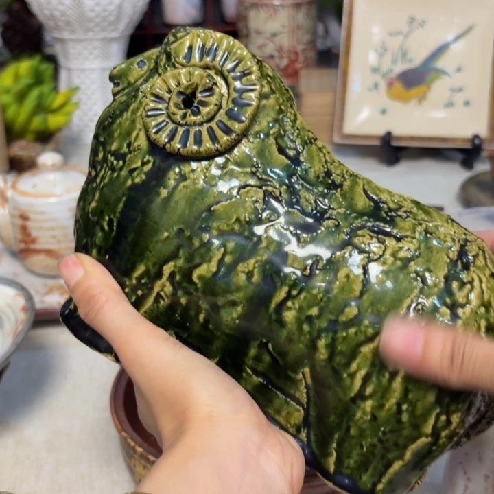 陆***神陶泥一个摆件就可以