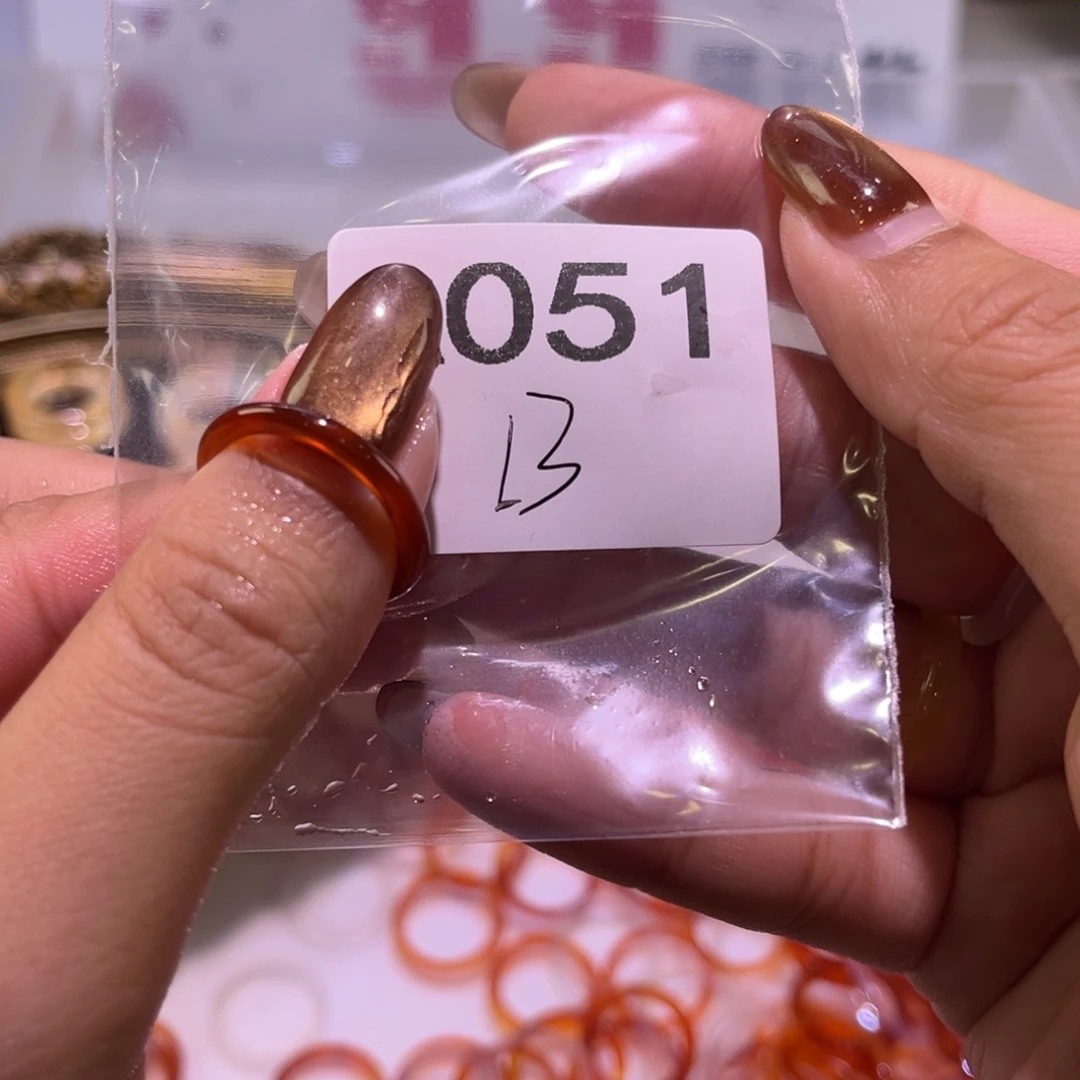 玛瑙/玉髓未镶嵌戒指051