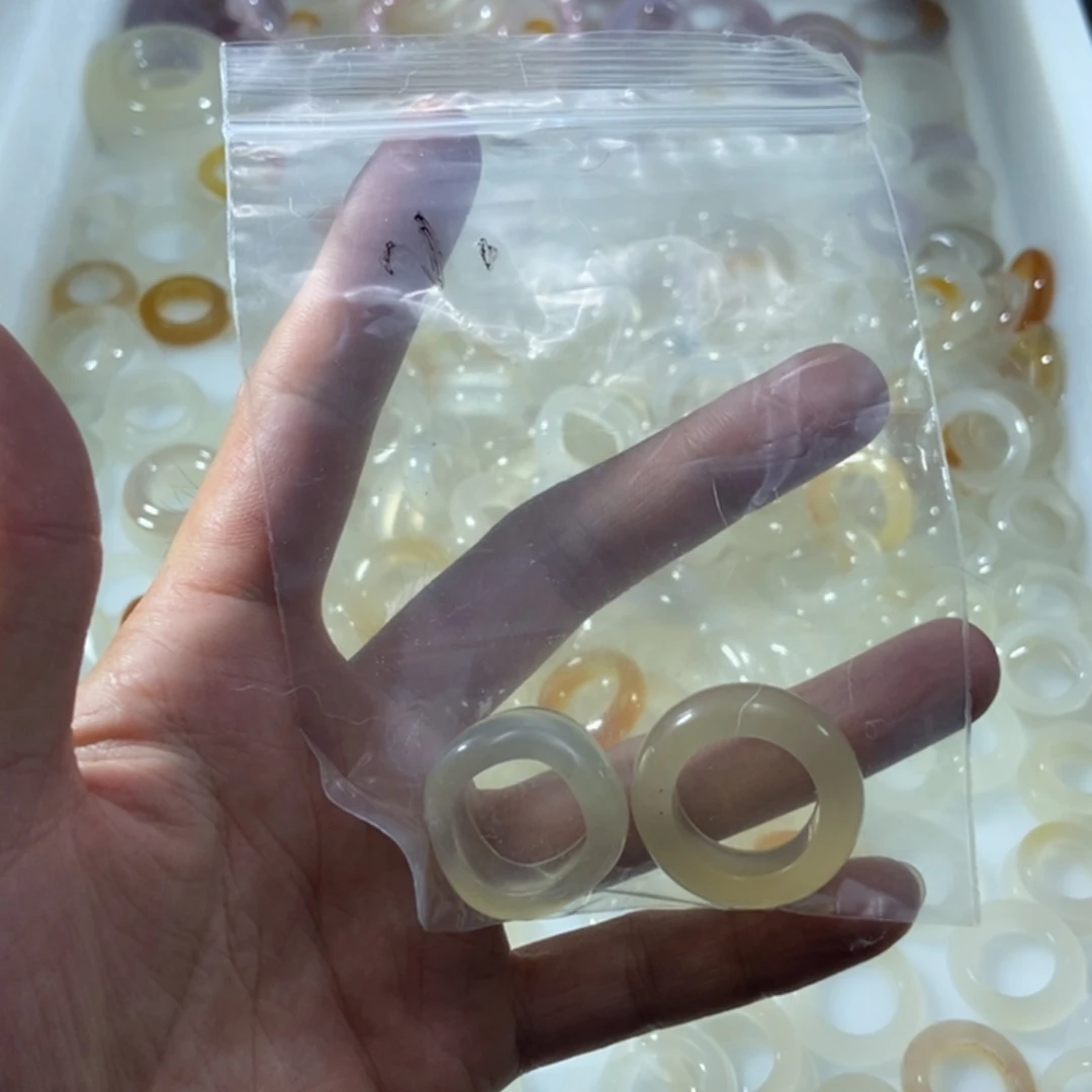 合金戒指玛瑙/玉髓