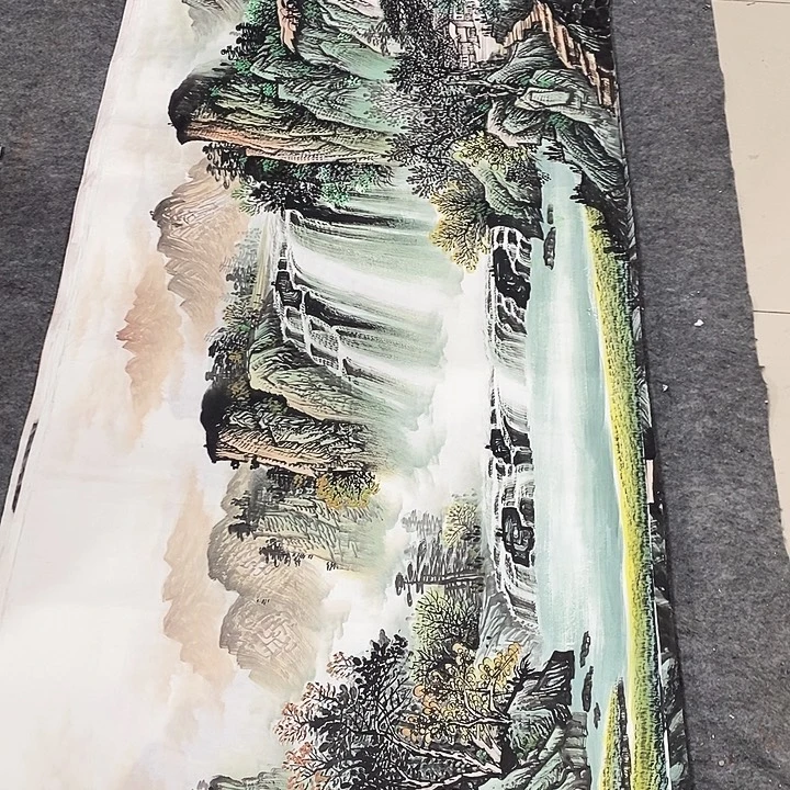 悠***哉国画国画国画小六尺的