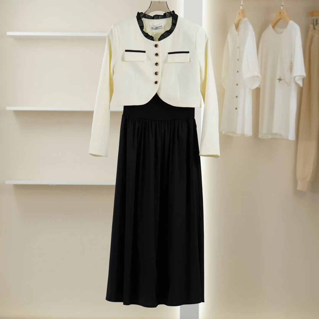 麦迪尚品【Miss-O】50421115时尚吊带裙套装女春夏商场同款 B4组