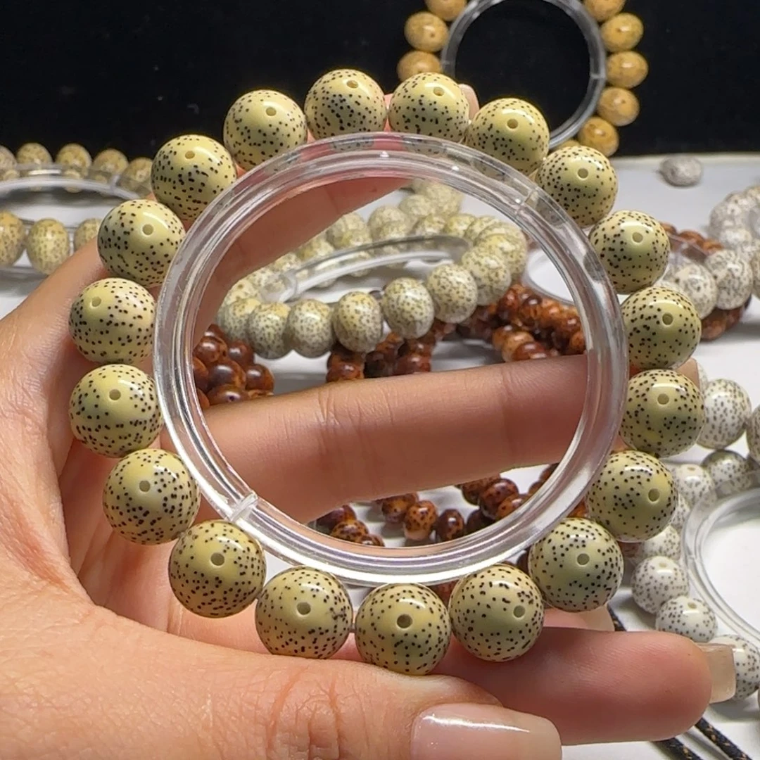 星月菩提吊坠12圆珠海南原生态