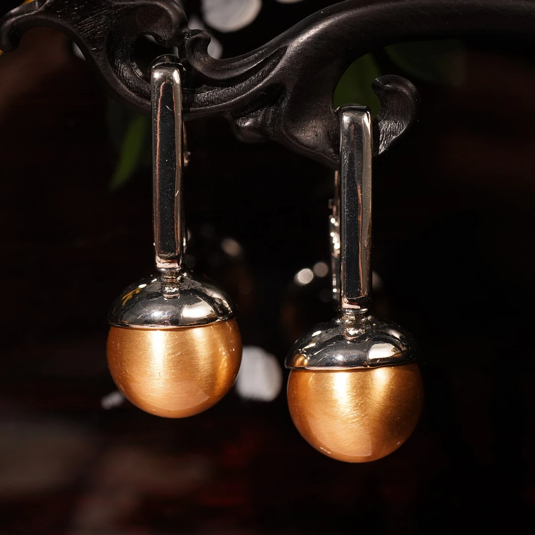 铜合金耳饰 【8577】耳钉 个性素款简约气质风