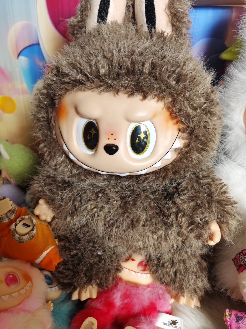 38cm天使造型搪胶公仔潮玩大娃玩偶收藏佳品