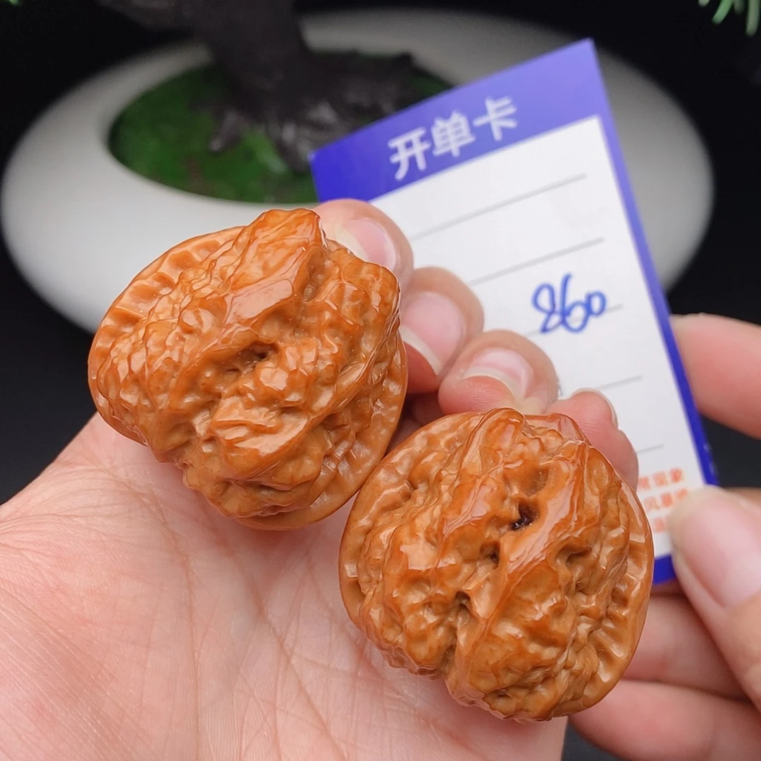 把件文玩核桃37蛤蟆头860