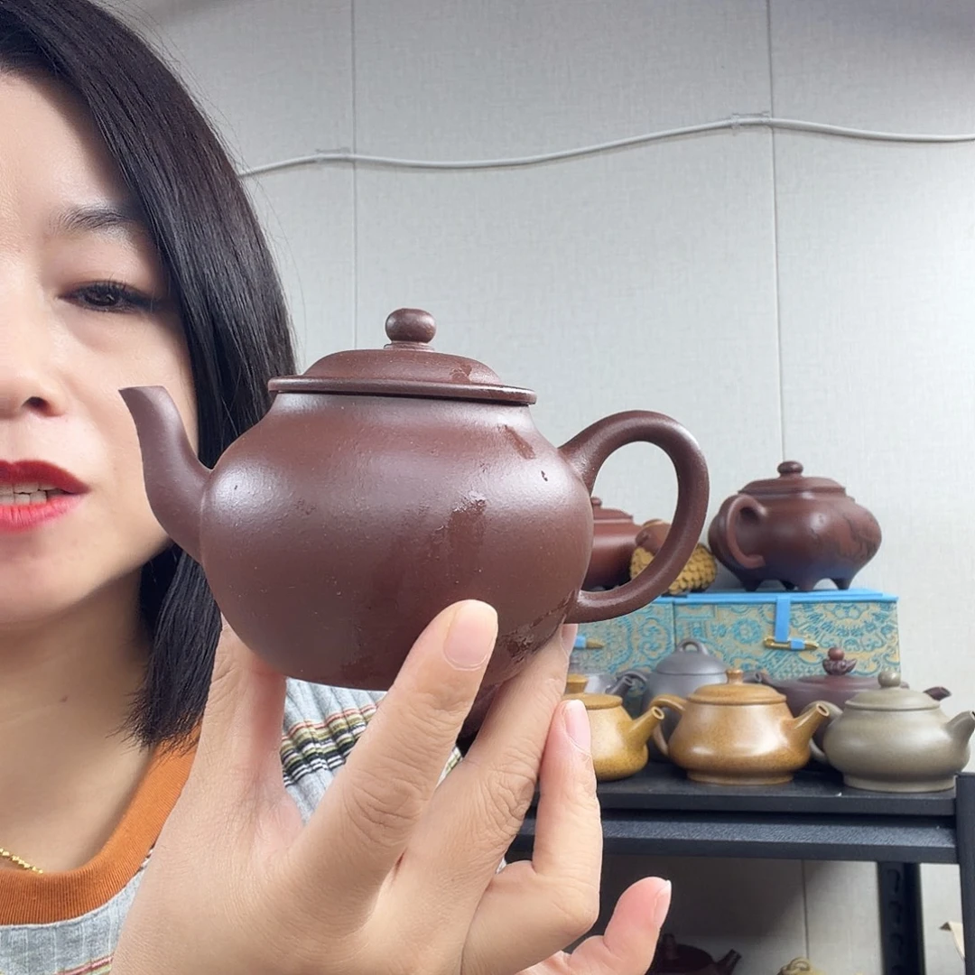 双线壶200cc紫泥的