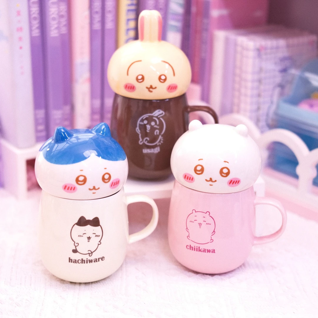 Chiikawa 吉伊卡哇 牛奶杯可爱动漫日系二次元周边马克杯少女心
