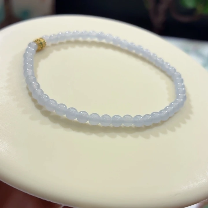 未镶嵌手链翡翠冰胶浅紫卡4