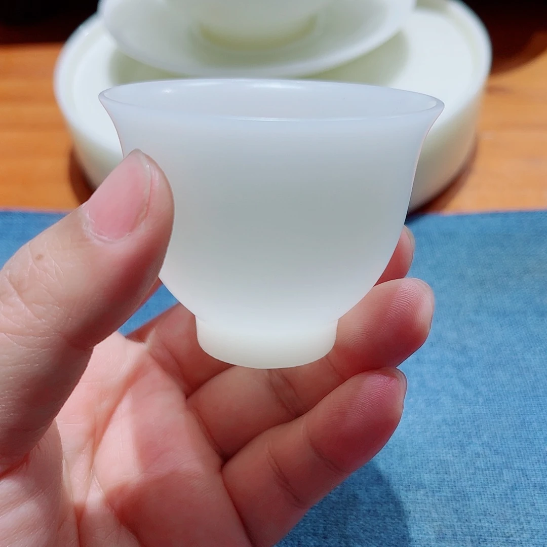 陶瓷素烧璞玉8个55cccc