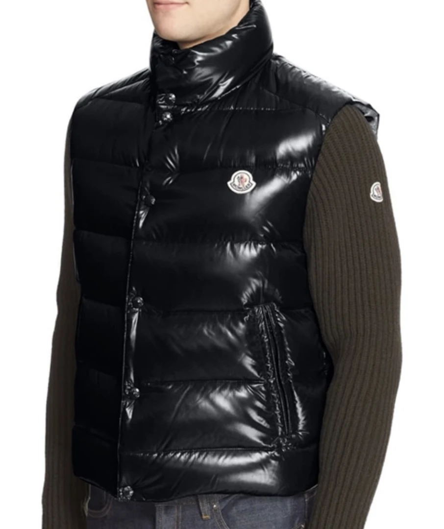 未使用 MONCLER Tibb黑色马甲/6码/25398