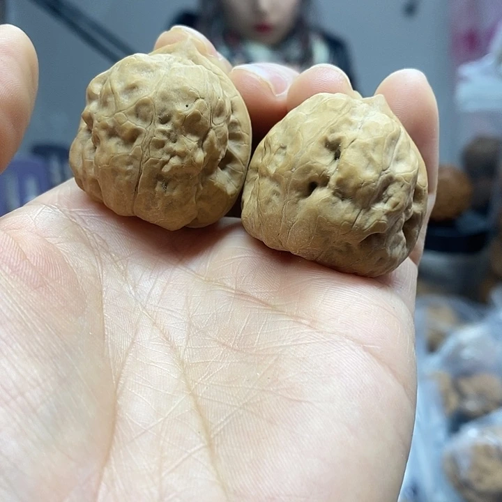 文玩核桃把件34.5古蝉