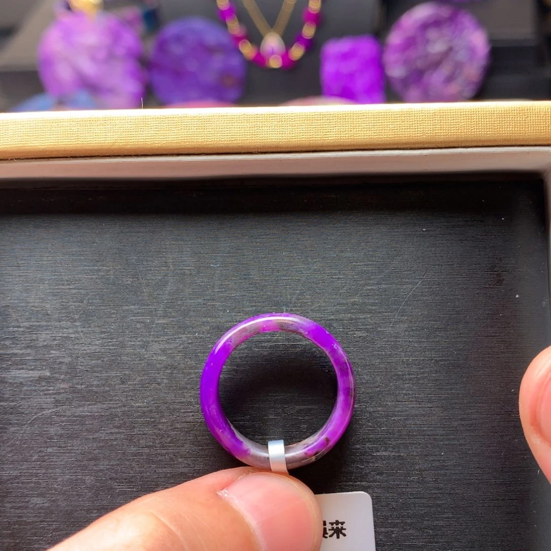 苏纪石（舒俱来）戒指未镶嵌13圈口