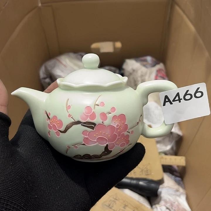 千***意瓷片茶摆件工艺品摆件666