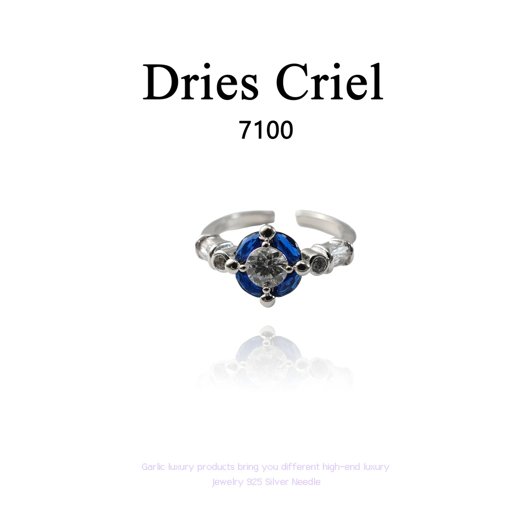 铜合金戒指 Dries Criel【蓝海】Blue Ocean戒指~7100      X