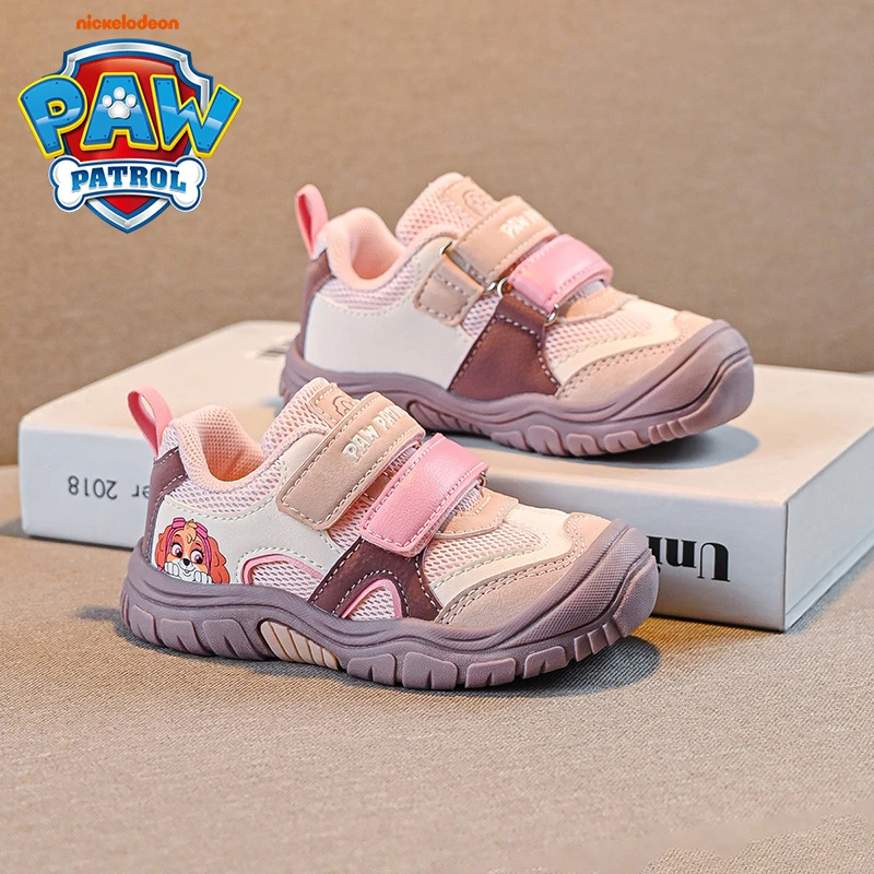 汪汪队女童鞋子2025新款小孩鞋子3岁幼儿园户外运动宝宝鞋春秋季