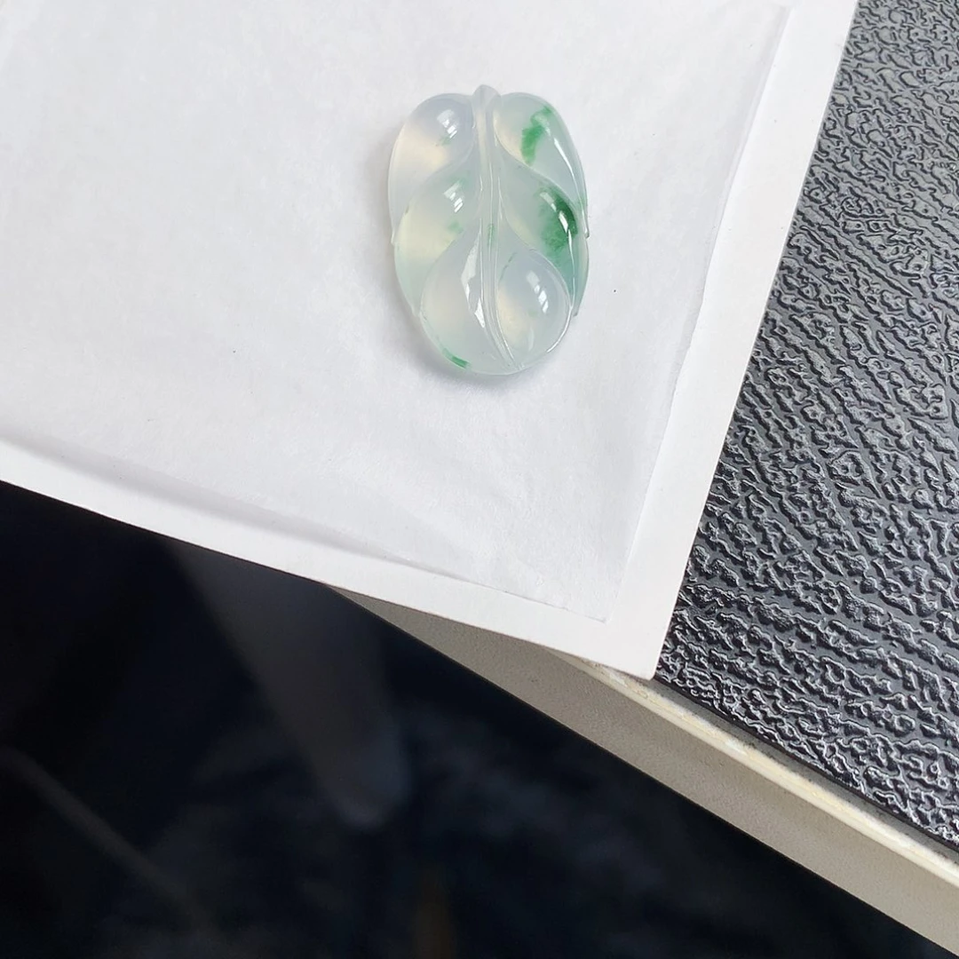 吊坠(不含链)未镶嵌翡翠叶子
