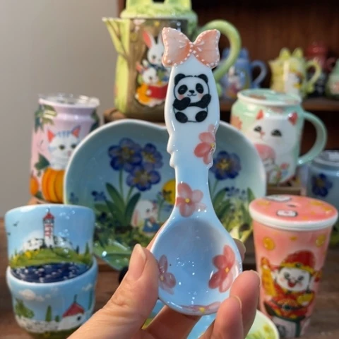 炉景德镇釉下手绘陶瓷