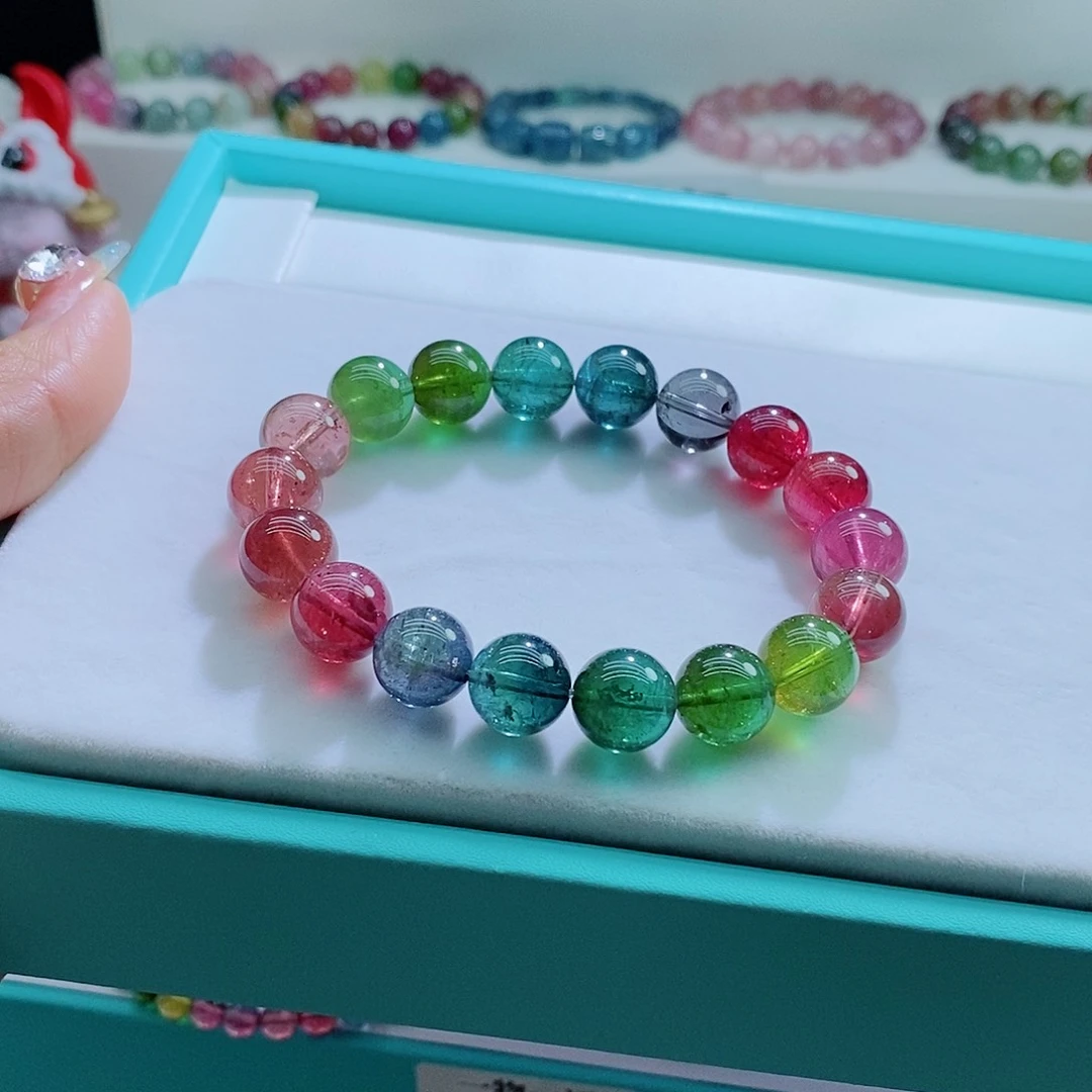 碧玺手链未镶嵌11mm左右