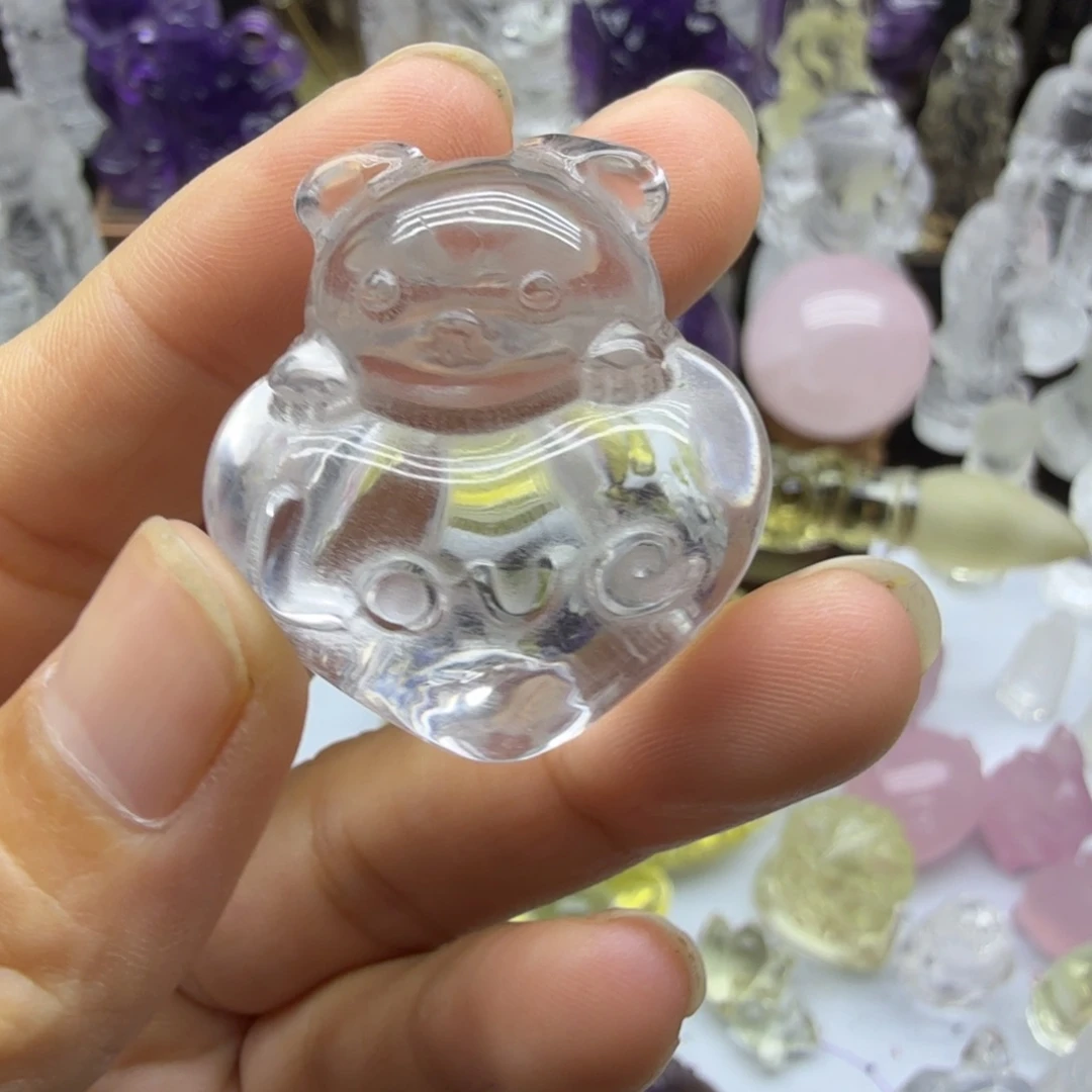 珠宝半成品水晶未镶嵌