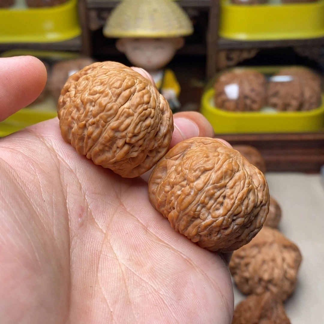 文玩核桃把件36泥鳅背a 10