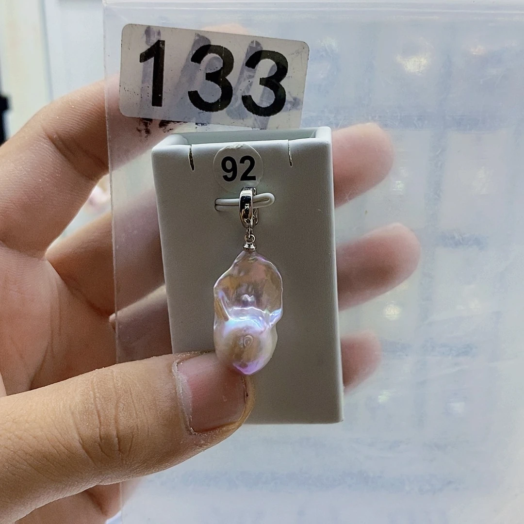 淡水珍珠颈饰合金