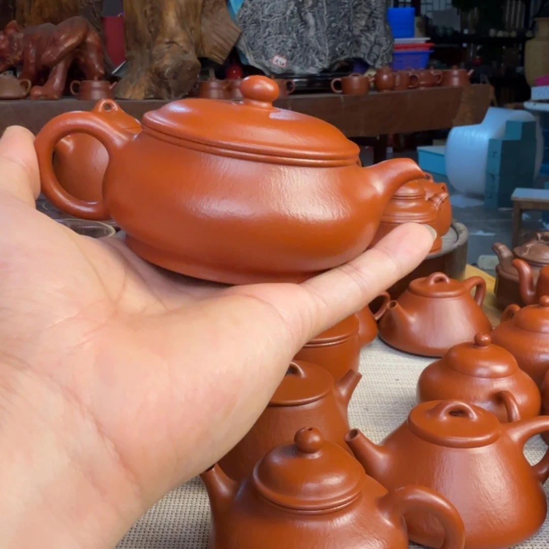 瑞***君紫砂壶全手工制作明炉