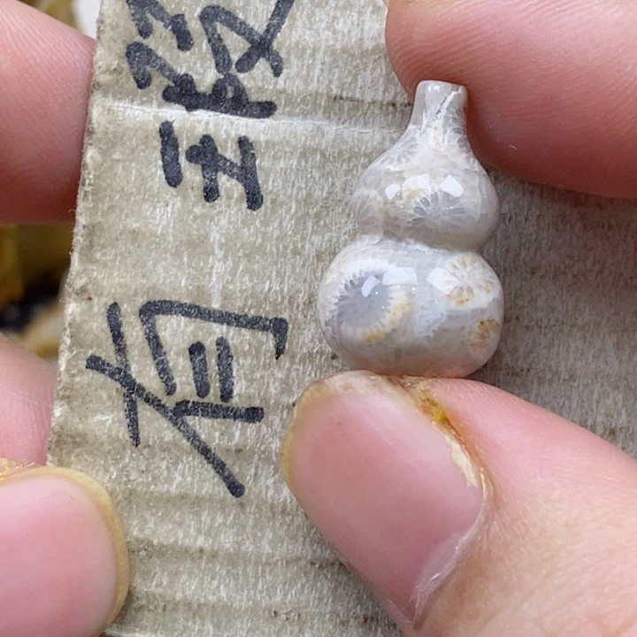 颈饰未镶嵌硅化珊瑚（珊瑚玉）小*小