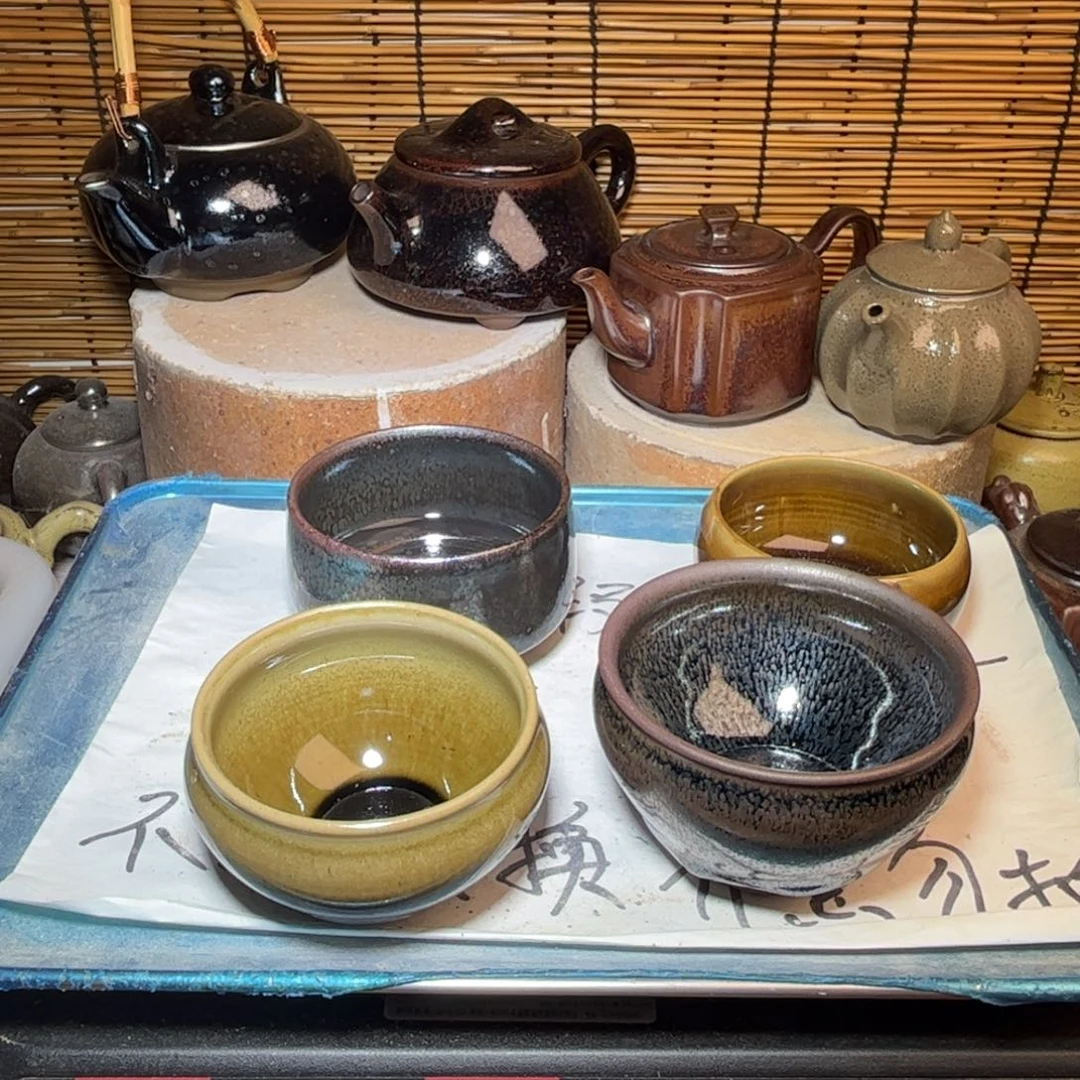 茶盏建窑建盏 微瑕作品