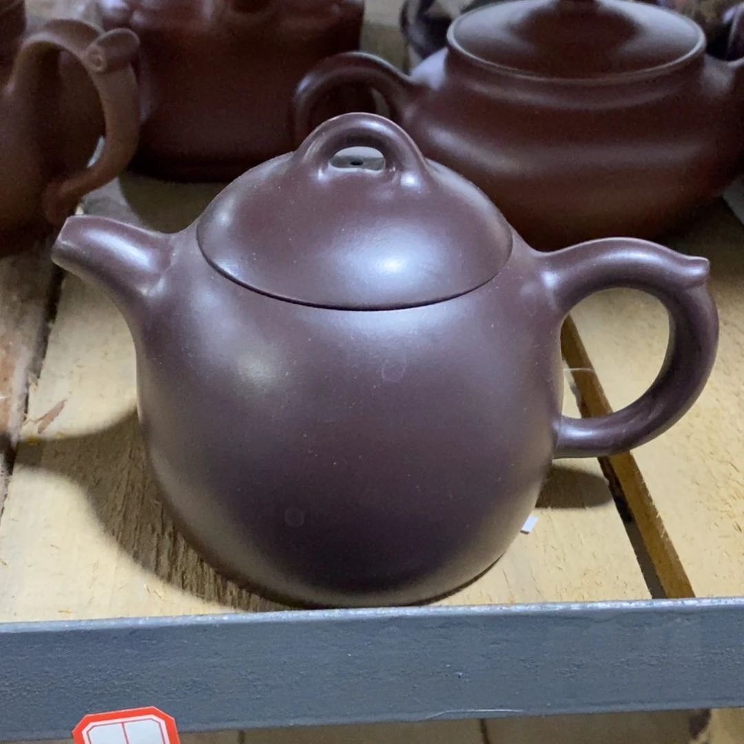 紫砂茶壶白26 沈翠莲 秦权 百目紫泥