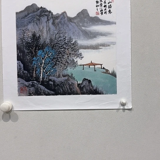 国画荣晓松作品国画