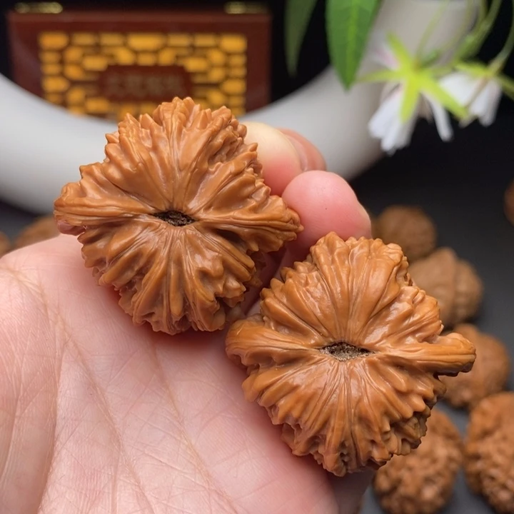 文玩核桃把件四座楼42