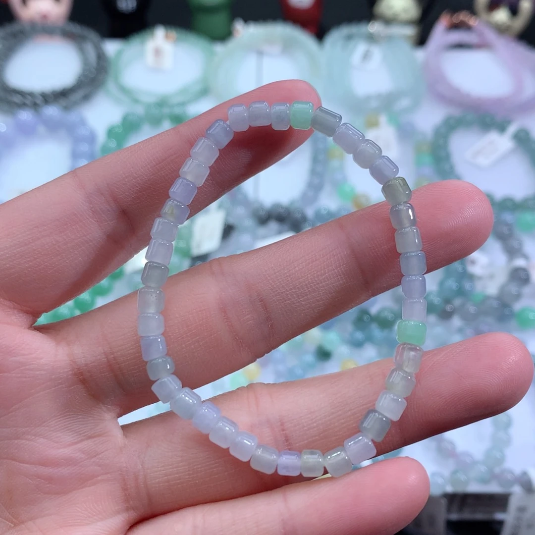 翡翠手链未镶嵌天然