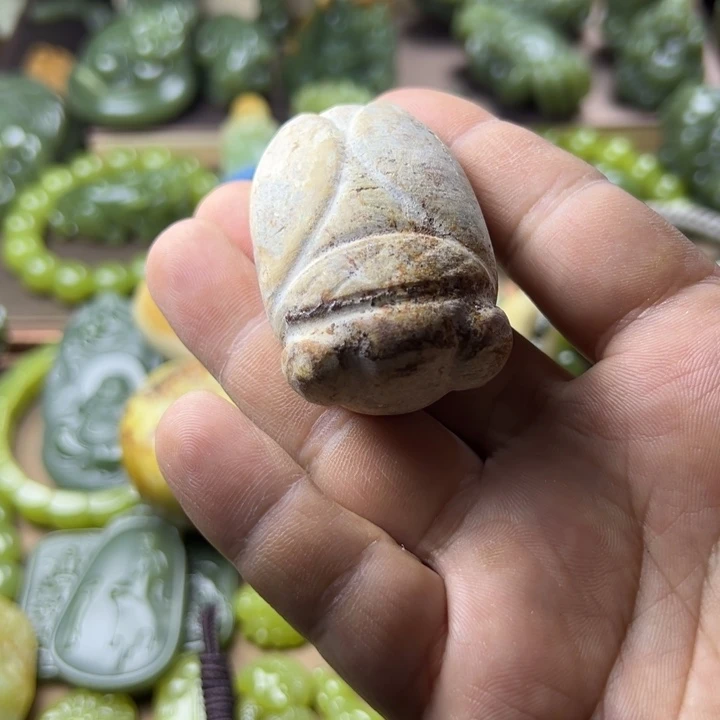 岫岩老玉（透闪石质玉）未镶嵌挂件