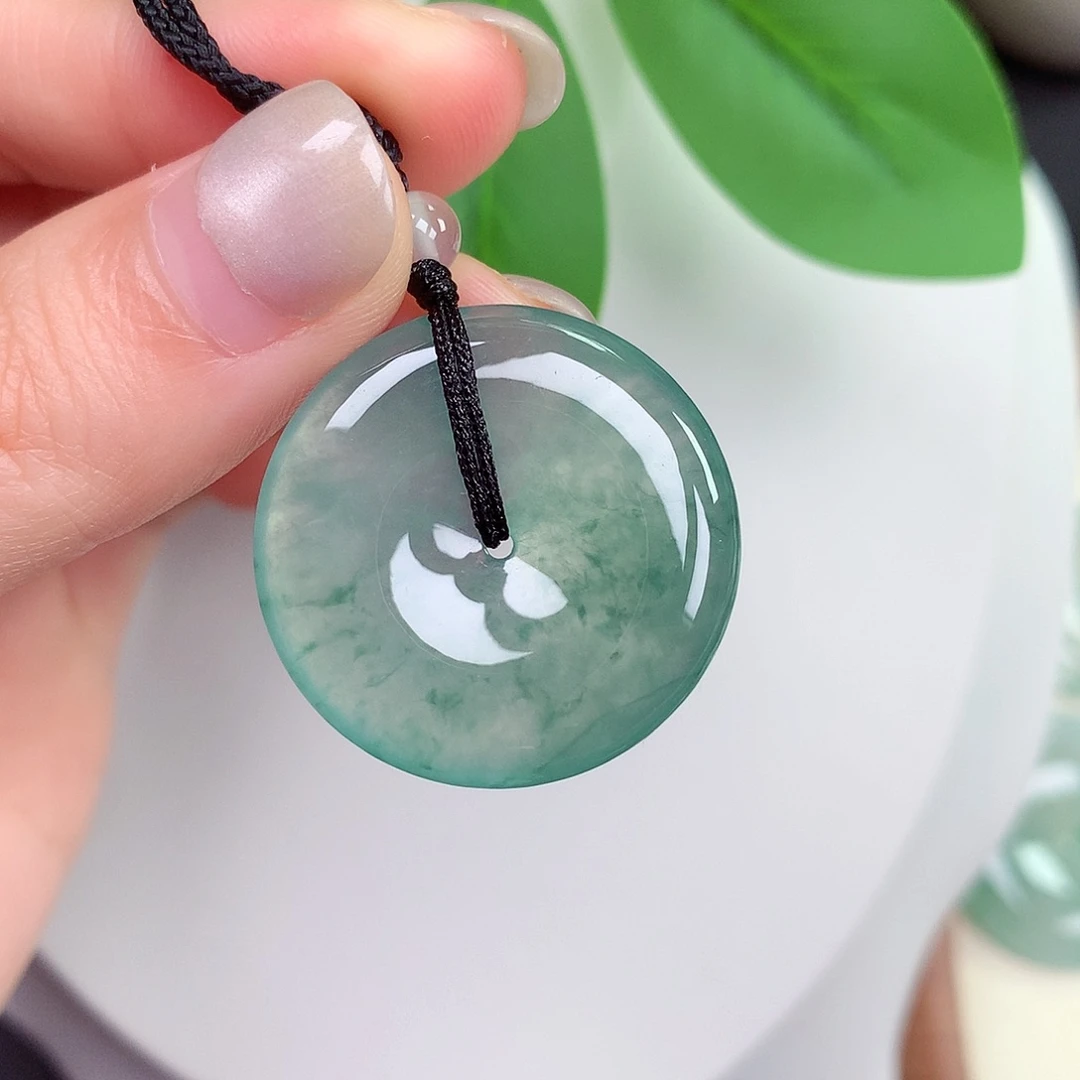 颈饰未镶嵌翡翠117:27.8-4.8mm