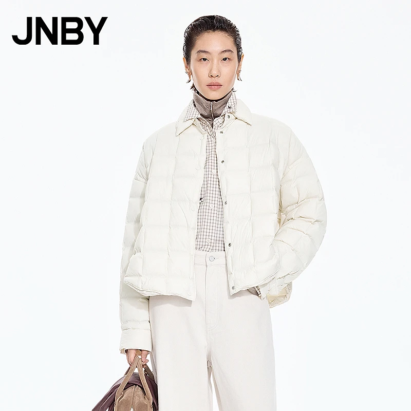 【商场同款】JNBY/江南布衣25秋新品羽绒服宽松H型长袖5P9C15470