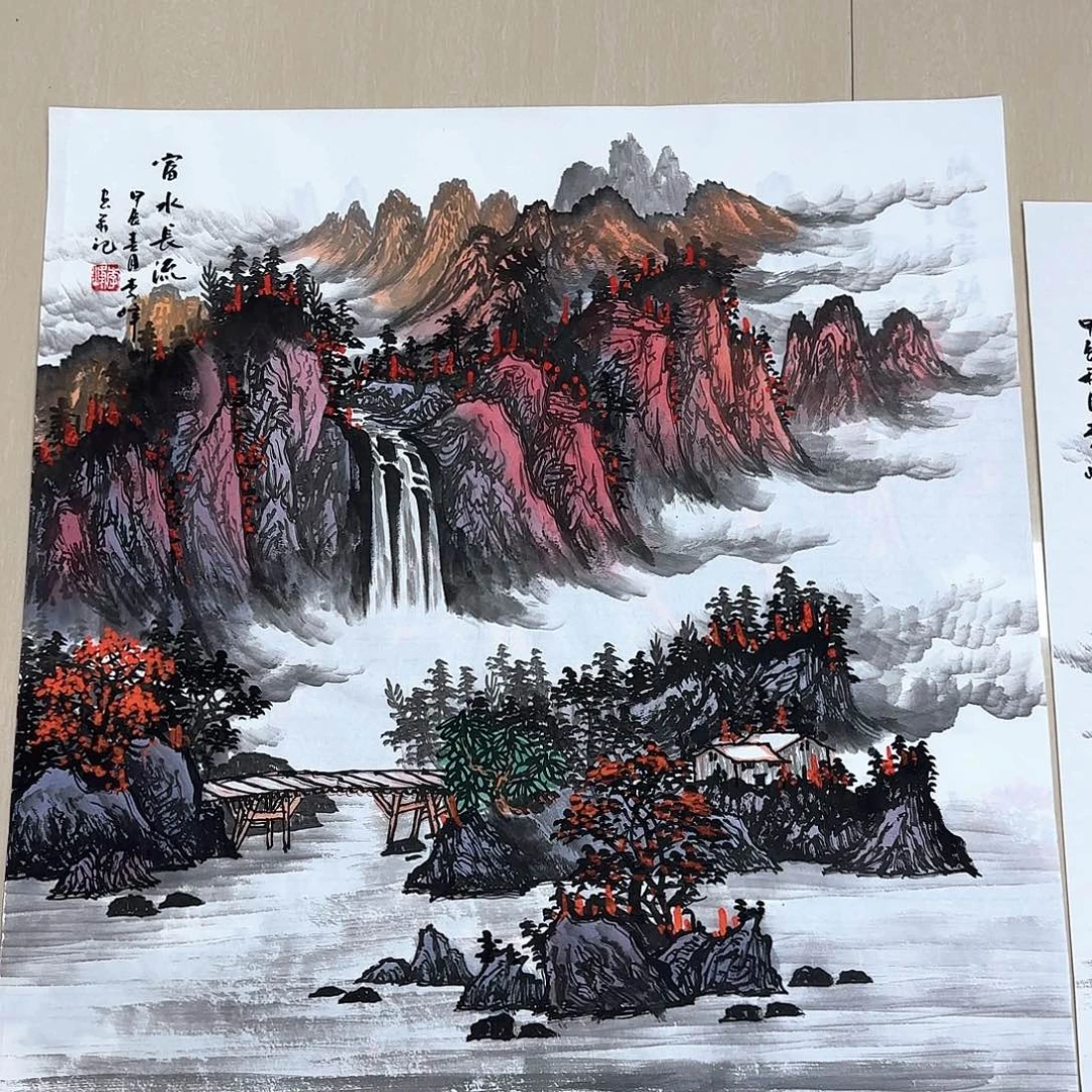 国画国画作品集一个