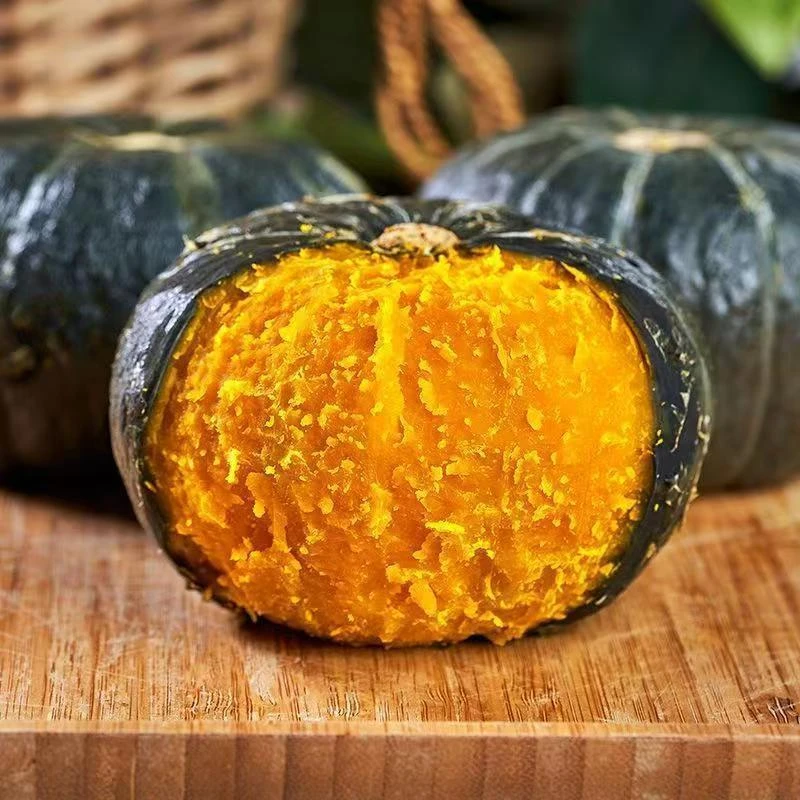 A正宗贝贝南瓜软糯香甜新鲜美味农家自然生长4.5-5斤